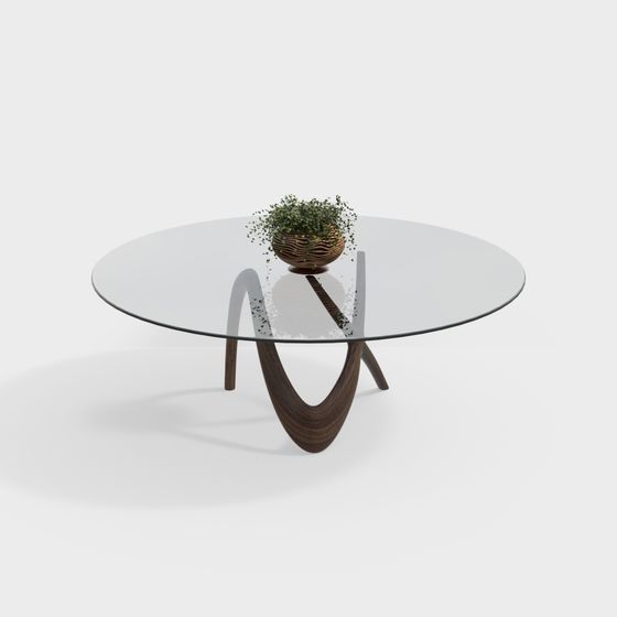 Mesa redonda de sala de estar italiana