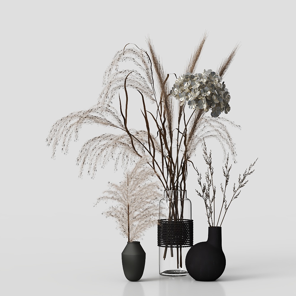 Modern living room vase