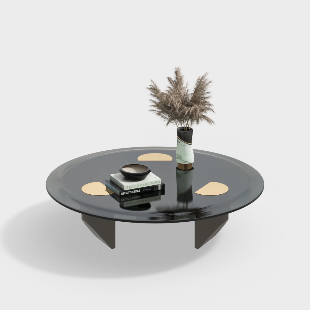 Modern bedroom coffee table combination