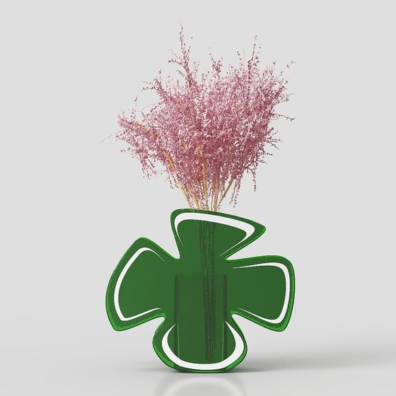 Lucky Clover Vase 3D model