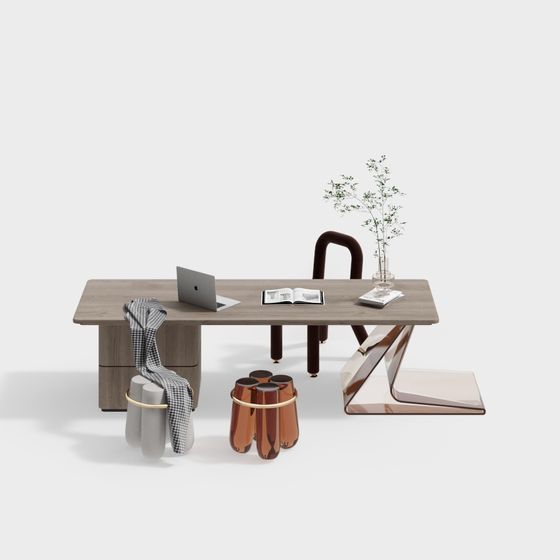 Urban Work Corner 3D model