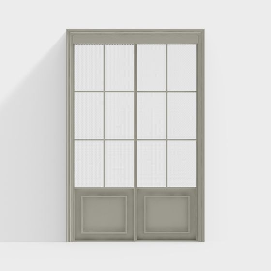 Urban Window 3D model - Modern Minimalist Design