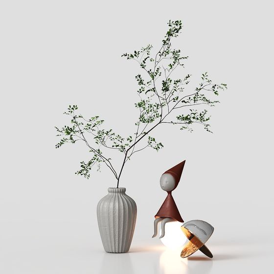 Natural Light Low Poly 3D Model