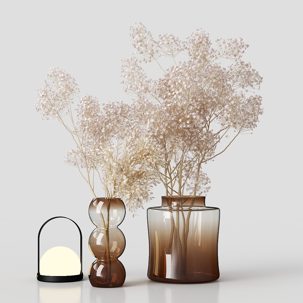 シンプルな別荘の花のアレンジアクセサリー