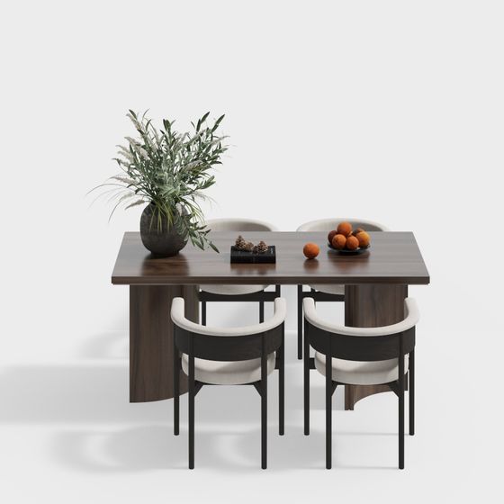 Urban Dining Table 3D model