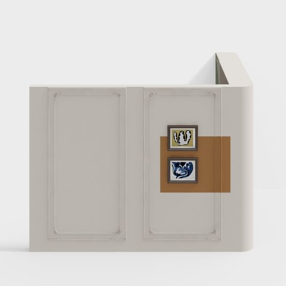 Urban Gallery Wall 3D model