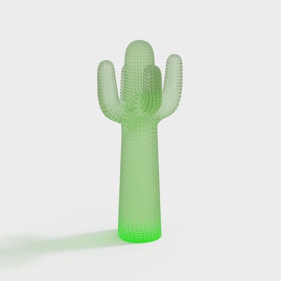 Stylish Cactus 3D Model for Creative Projects