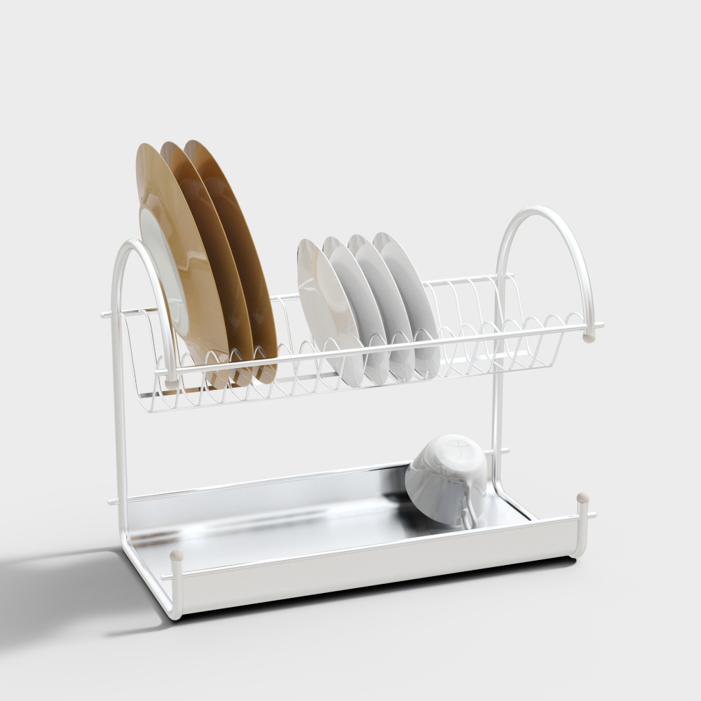 Modern kitchen hardware tray holder