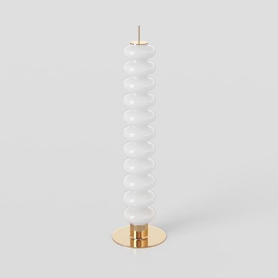 Spiral Light Column 3D model