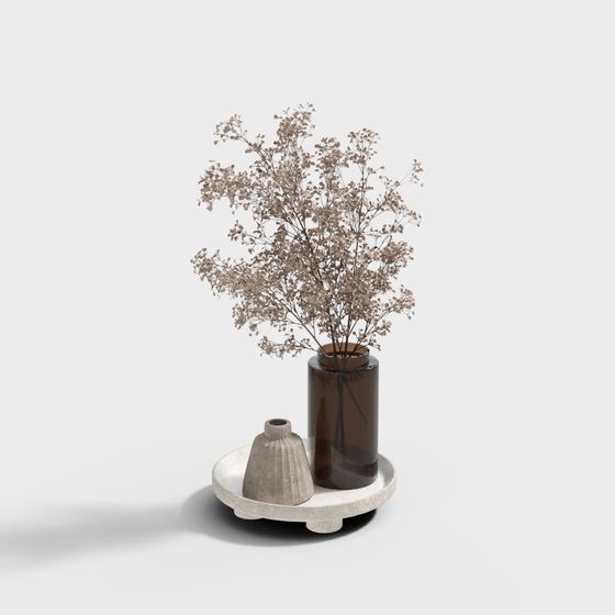 Natural Serenity Vase 3D model