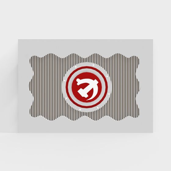 Steampunk Badge 3D model for Creative Projects