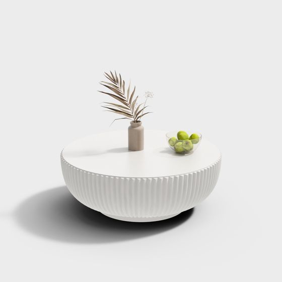 Round Coffee Table 3D model