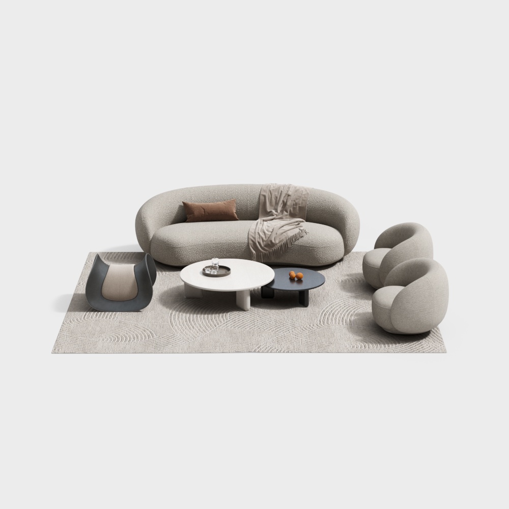 Ensemble de canapés de salon moderne