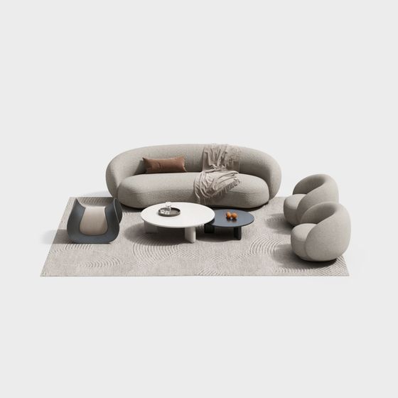 Ensemble de canapés de salon moderne