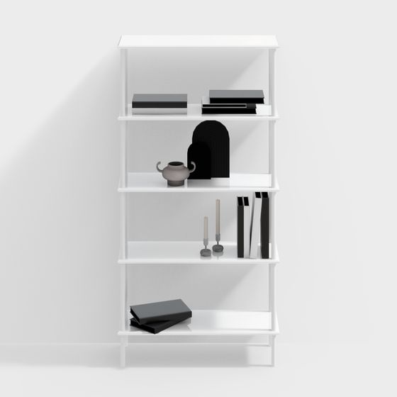 현대 학습용 책장