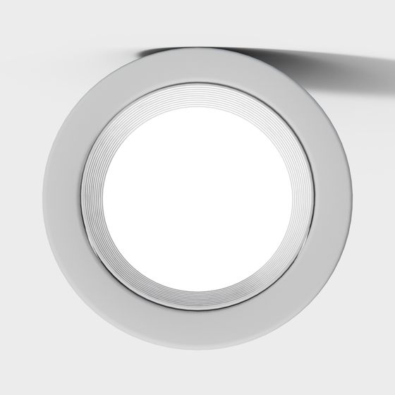 Sleek Ring Light 3D model for Modern Designs