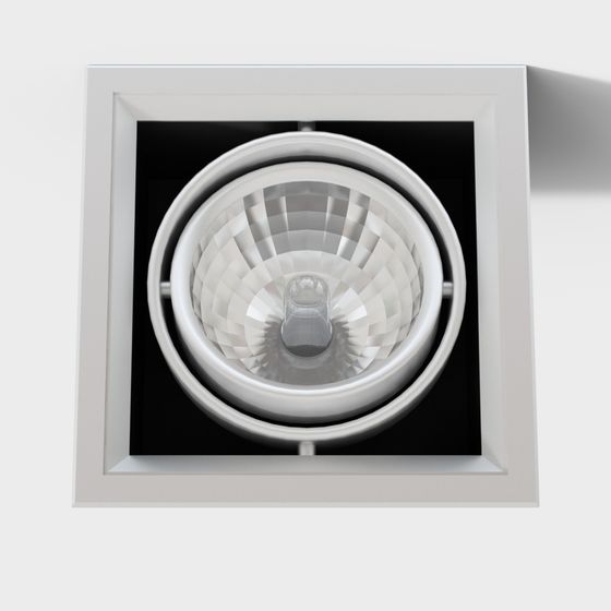Modern Minimalist Spotlight 3D model