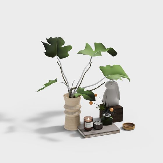 Cozy Corner 3D Model for Modern Spaces