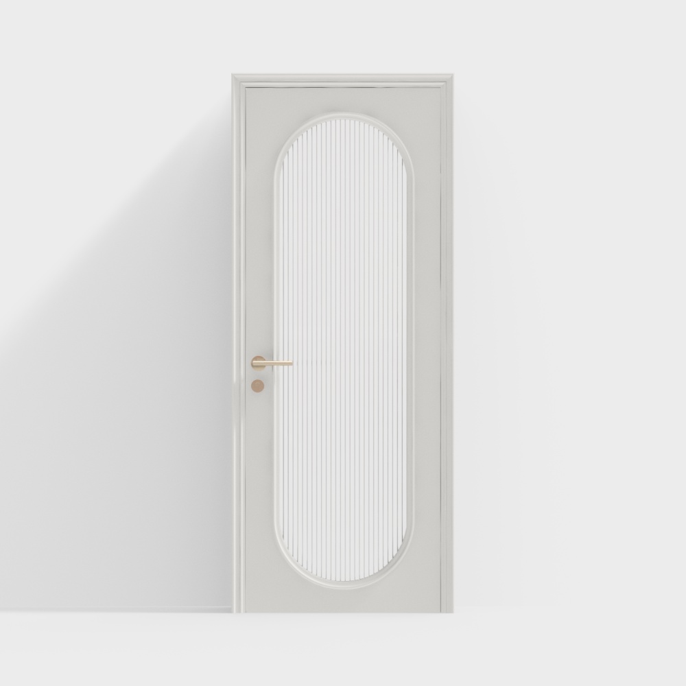 Modern house interior door