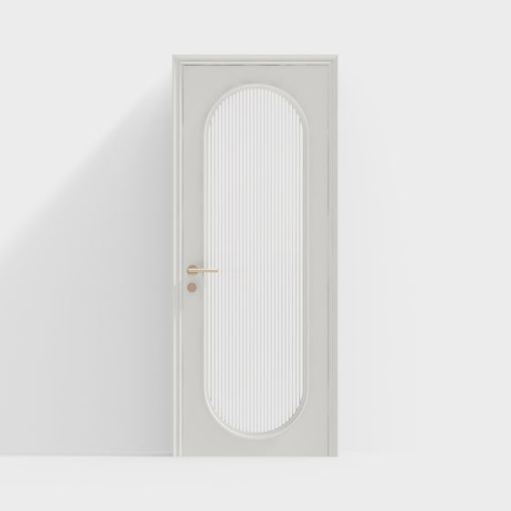 Elegant Arch Door 3D Model