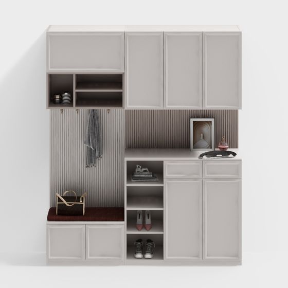 Armoire à chaussures de salon moderne