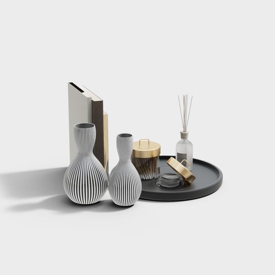 現代客廳植物裝飾