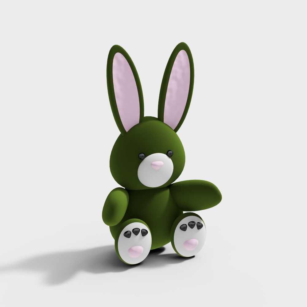 Children's toy rabbit doll