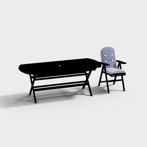 地中海風カジュアルテーブルと椅子