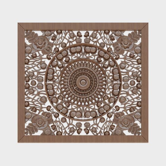 Südostasiatische Holzschnitzerei