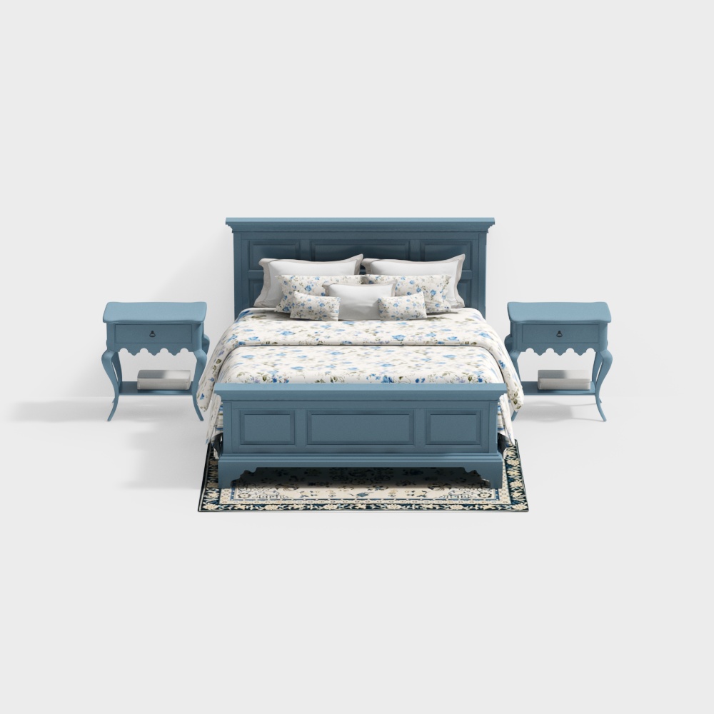 Mediterranean  double bed