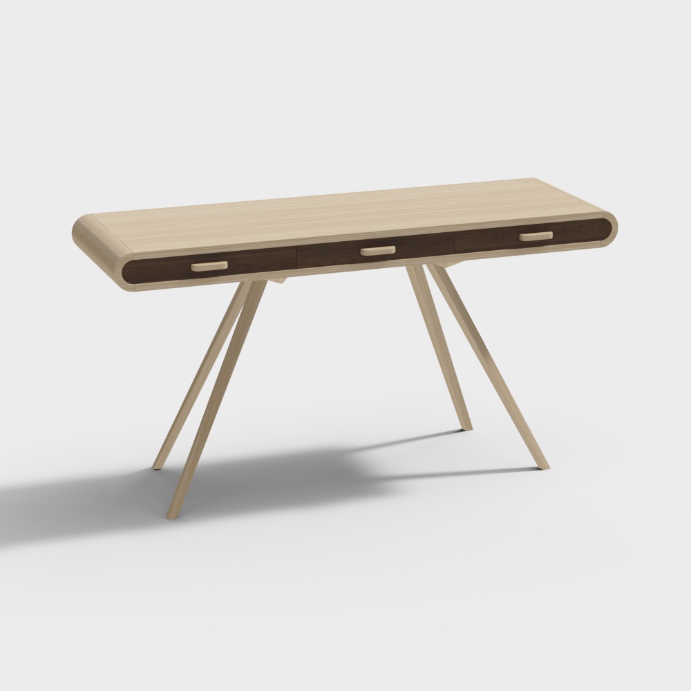 Wooden desk