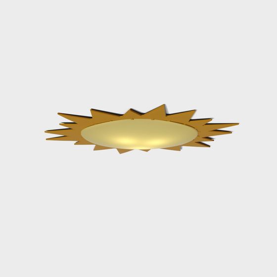 Lámpara de techo solar pequeña