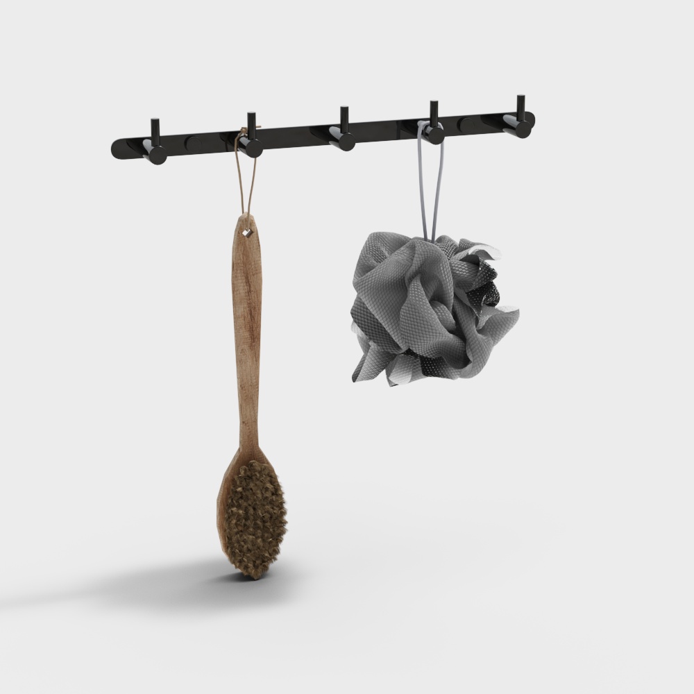 Modern bathroom shelving