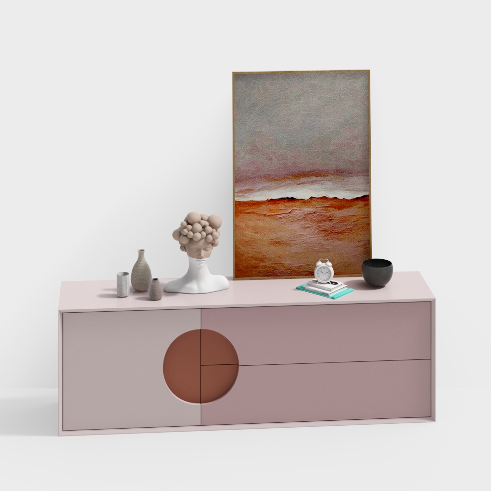 Tủ trang trí hiên nội thất