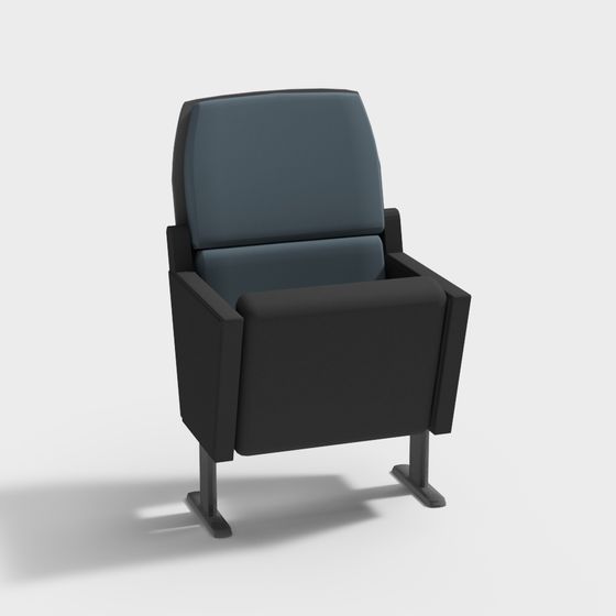 Elegant Minimalist Theater Seat 3D model