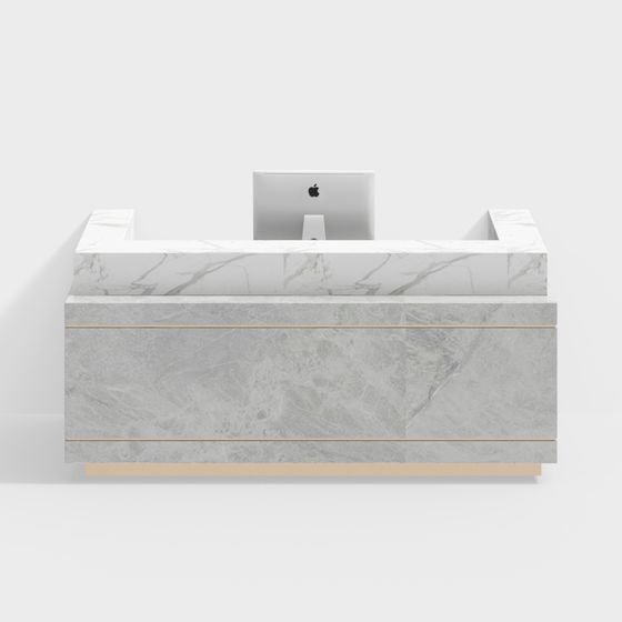 Urban Desk 3D model for Modern Interiors