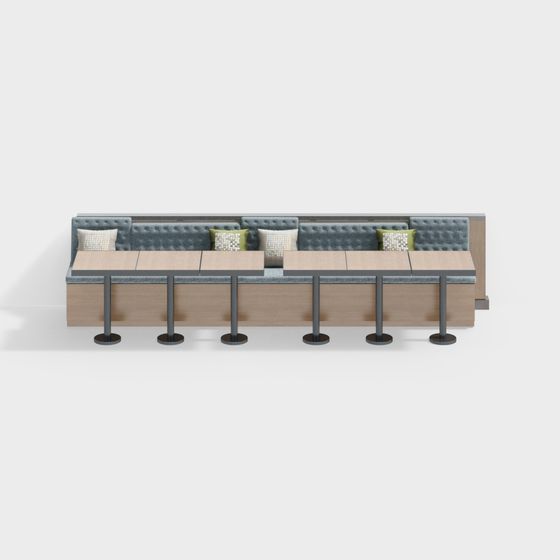 Modern Low-Poly Sofa 3D model