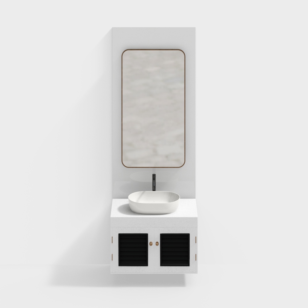 現代浴室浴室櫃