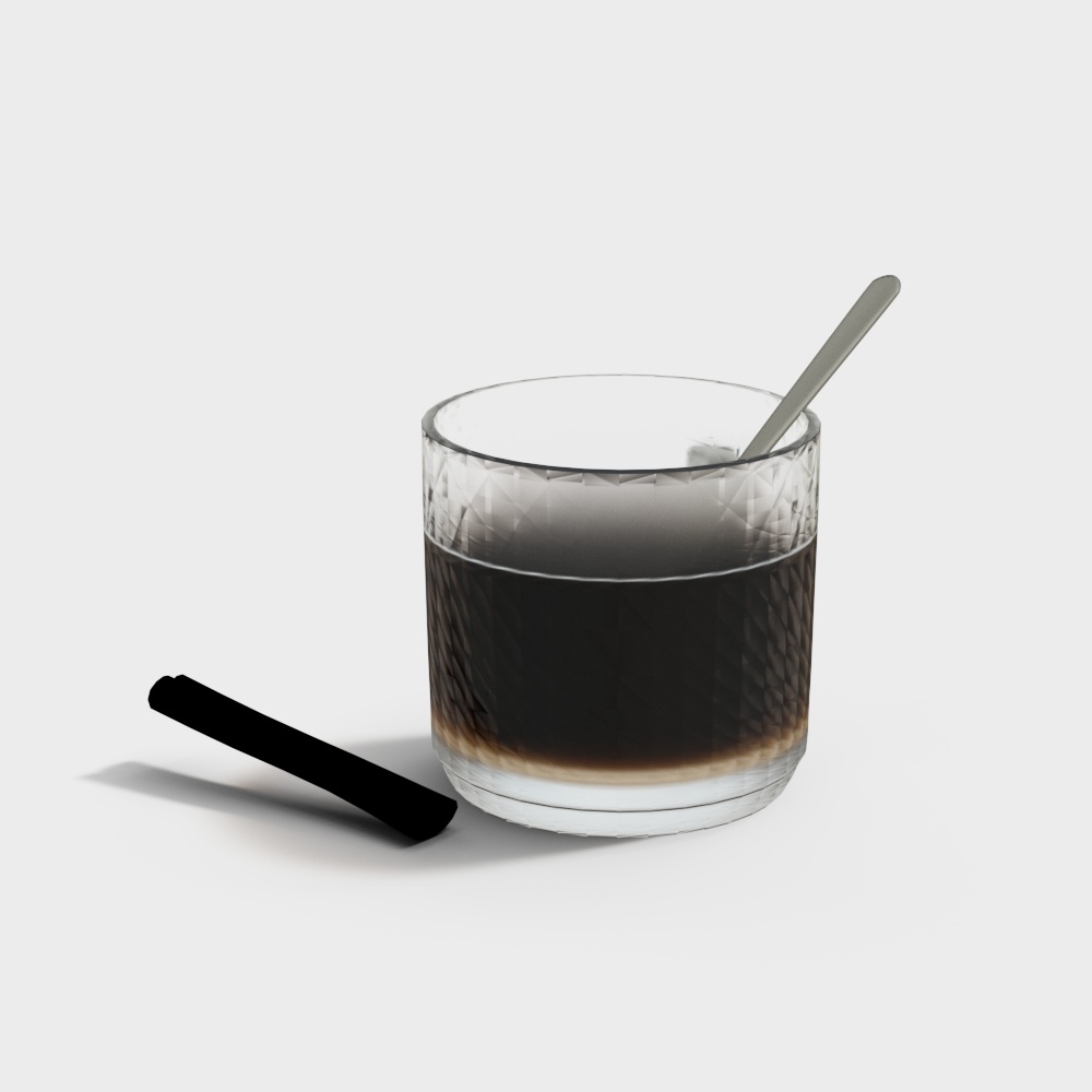 Elegant Coffee Cup 3D model for Cozy Spaces