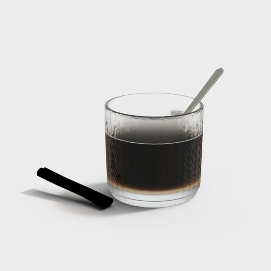 Elegant Coffee Cup 3D model for Cozy Spaces