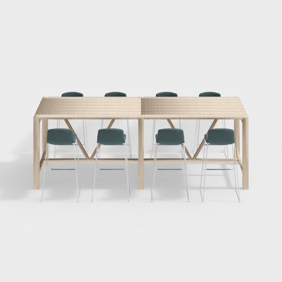 オレンジボックス・シナリオカフェシーティング・ハイ長方形