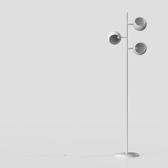 Elegant Floor Lamp 3D model for Modern Spaces