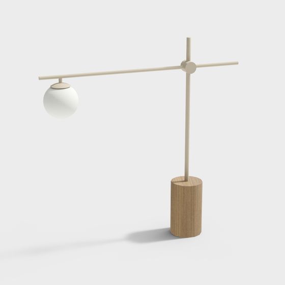 Modern Minimalist Table Lamp 3D model