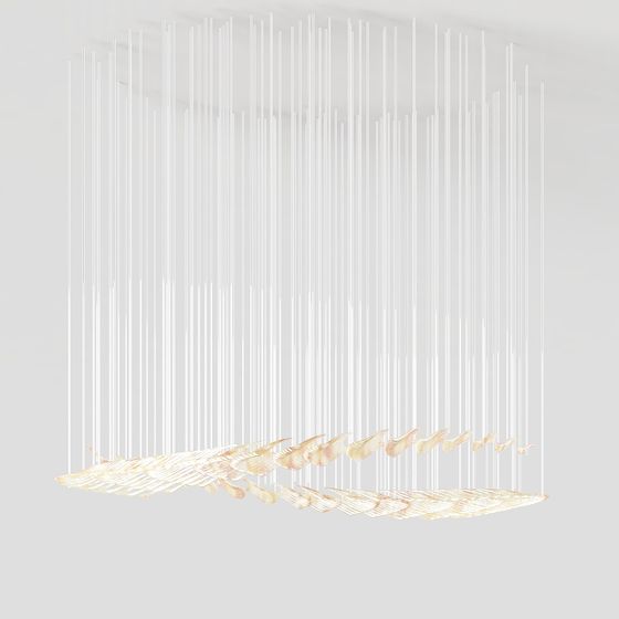 Feather Rain 3D Model