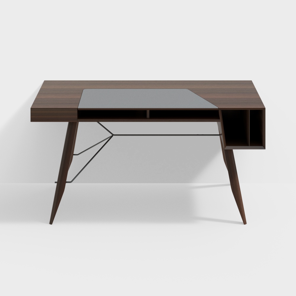 모던 스터디 원목 책상