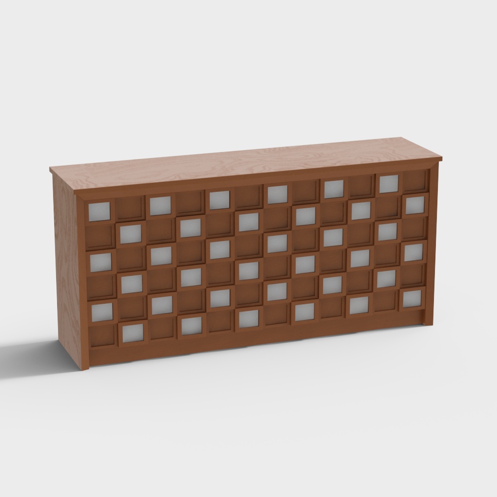 Antique bedroom decorative cabinet