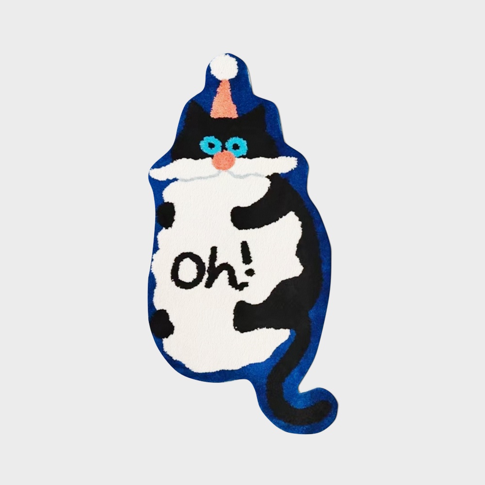 Modern Memphis children's room rug