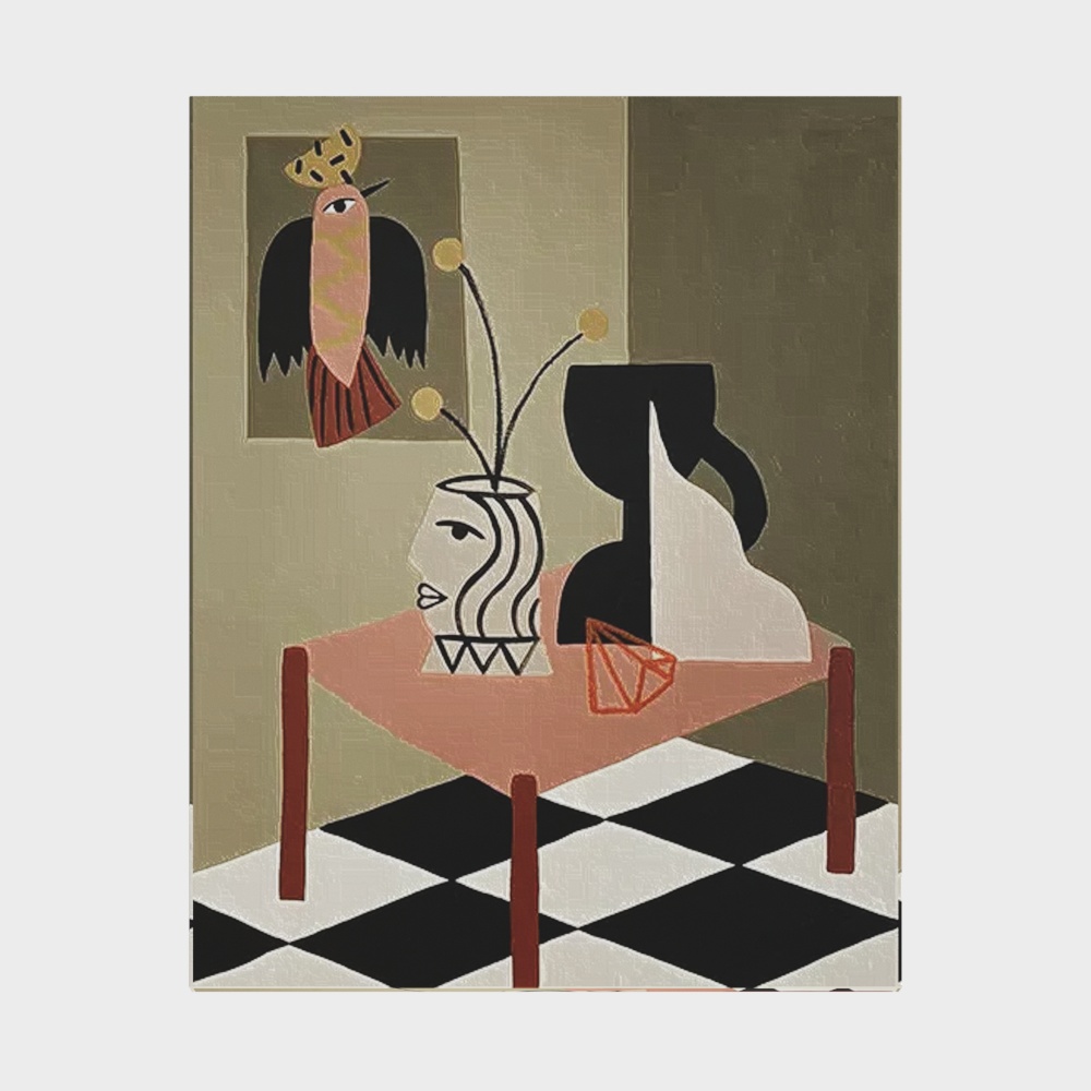 Modern Minimalist Bedroom Decorative Hanging Painting