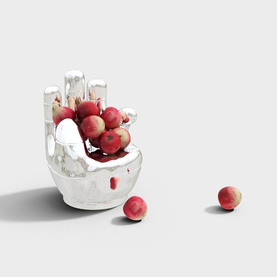 Fruit Hand 3D model for Creative Projects