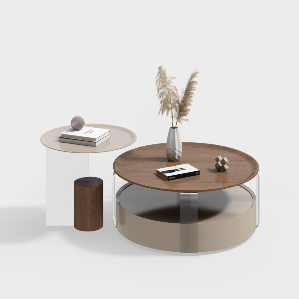 Bàn cà phê kết hợp Bắc Âu